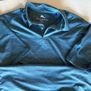 Tommy Bahama Men's Teal Polo shirt. Like new no damage